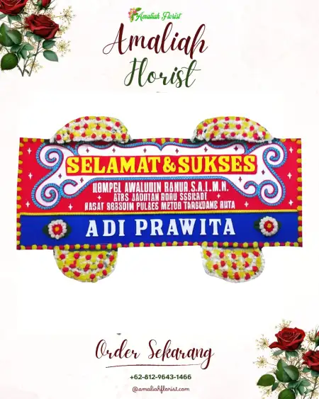 Papan Bunga Ucapan Selamat Kagokan